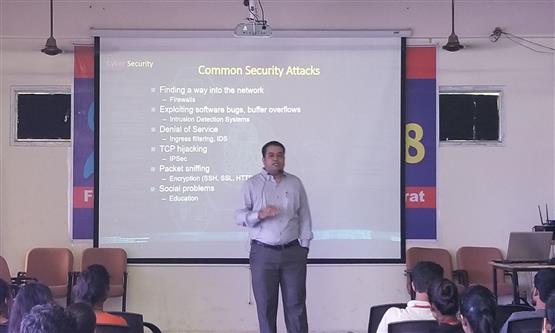 Expert Talk on Network & Information Security at KJ Institute of Technology (KJIT) Savli
